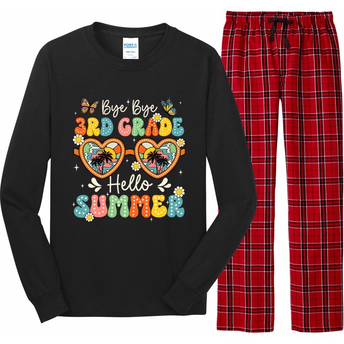 Goodbye 3rd Grade Hello Summer Last Day Of School Boy Long Sleeve Pajama Set