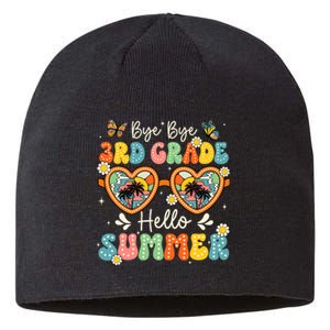 Goodbye 3rd Grade Hello Summer Last Day Of School Boy Sustainable Beanie