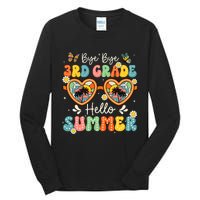 Goodbye 3rd Grade Hello Summer Last Day Of School Boy Tall Long Sleeve T-Shirt