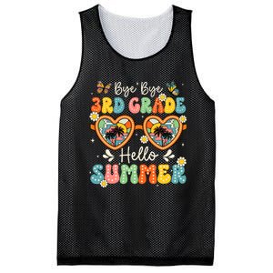 Goodbye 3rd Grade Hello Summer Last Day Of School Boy Mesh Reversible Basketball Jersey Tank