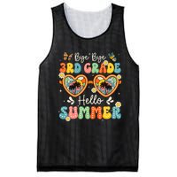 Goodbye 3rd Grade Hello Summer Last Day Of School Boy Mesh Reversible Basketball Jersey Tank