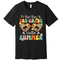 Goodbye 3rd Grade Hello Summer Last Day Of School Boy Premium T-Shirt