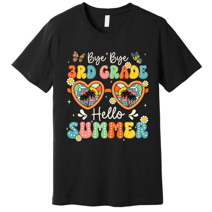 Goodbye 3rd Grade Hello Summer Last Day Of School Boy Premium T-Shirt