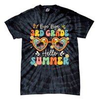 Goodbye 3rd Grade Hello Summer Last Day Of School Boy Tie-Dye T-Shirt