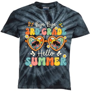 Goodbye 3rd Grade Hello Summer Last Day Of School Boy Kids Tie-Dye T-Shirt