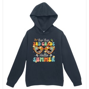 Goodbye 3rd Grade Hello Summer Last Day Of School Boy Urban Pullover Hoodie