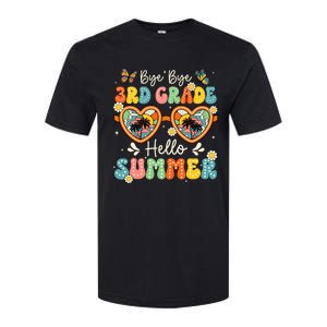 Goodbye 3rd Grade Hello Summer Last Day Of School Boy Softstyle CVC T-Shirt