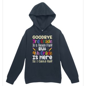 Goodbye 3rd Grade Hello 4th Grade Back To Shcool Outfit Urban Pullover Hoodie