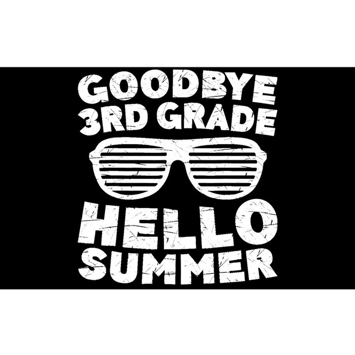 Goodbye 3rd Grade Hello Summer Third Grade Graduate Bumper Sticker