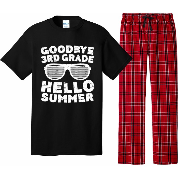 Goodbye 3rd Grade Hello Summer Third Grade Graduate Pajama Set