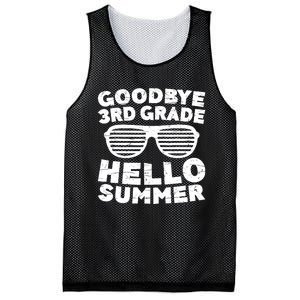 Goodbye 3rd Grade Hello Summer Third Grade Graduate Mesh Reversible Basketball Jersey Tank