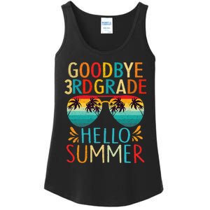 Goodbye 3rd Grade Hello Summer Last Day of School Ladies Essential Tank