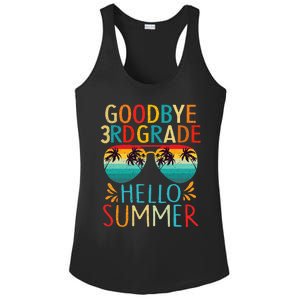 Goodbye 3rd Grade Hello Summer Last Day of School Ladies PosiCharge Competitor Racerback Tank