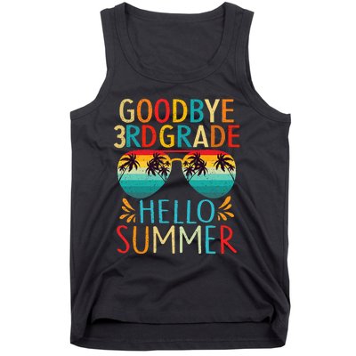 Goodbye 3rd Grade Hello Summer Last Day of School Tank Top