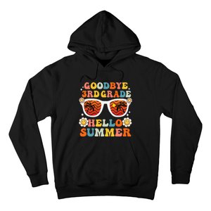 Goodbye 3rd Grade Hello Summer Funny Third Grade Graduate Hoodie