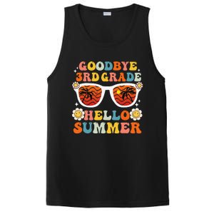 Goodbye 3rd Grade Hello Summer Funny Third Grade Graduate PosiCharge Competitor Tank