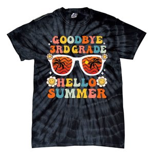 Goodbye 3rd Grade Hello Summer Funny Third Grade Graduate Tie-Dye T-Shirt