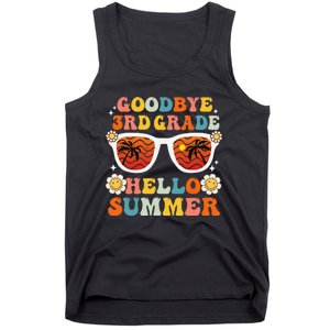 Goodbye 3rd Grade Hello Summer Funny Third Grade Graduate Tank Top