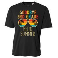 Goodbye 3rd Grade Hello Summer Sunglasses Last Day Of School Cooling Performance Crew T-Shirt