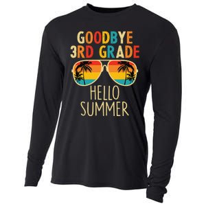 Goodbye 3rd Grade Hello Summer Sunglasses Last Day Of School Cooling Performance Long Sleeve Crew