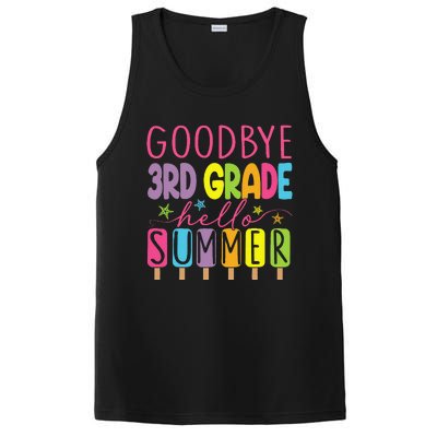 Goodbye 3rd Grade Hello Summer Last Day Of School Graduation PosiCharge Competitor Tank