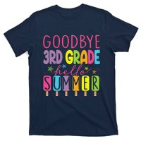 Goodbye 3rd Grade Hello Summer Last Day Of School Graduation T-Shirt