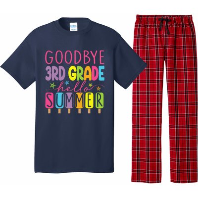 Goodbye 3rd Grade Hello Summer Last Day Of School Graduation Pajama Set