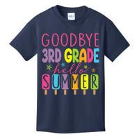 Goodbye 3rd Grade Hello Summer Last Day Of School Graduation Kids T-Shirt