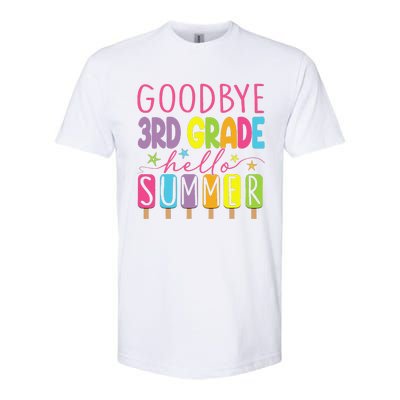 Goodbye 3rd Grade Hello Summer Last Day Of School Graduation Softstyle CVC T-Shirt