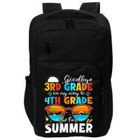 Goodbye 3rd Grade Graduation To 4th Grade Hello Summer Impact Tech Backpack