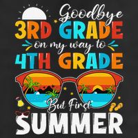 Goodbye 3rd Grade Graduation To 4th Grade Hello Summer 15oz Campfire Ceramic Mug