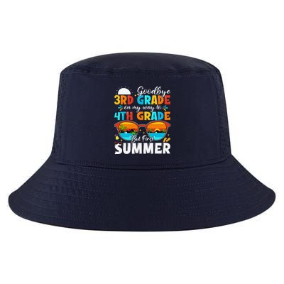 Goodbye 3rd Grade Graduation To 4th Grade Hello Summer Cool Comfort Performance Bucket Hat