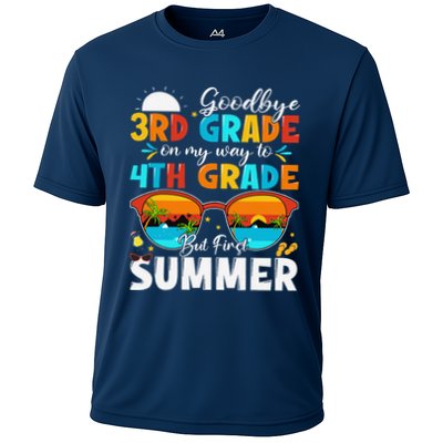 Goodbye 3rd Grade Graduation To 4th Grade Hello Summer Performance Shirt