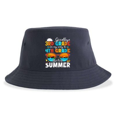 Goodbye 3rd Grade Graduation To 4th Grade Hello Summer Sustainable Bucket Hat