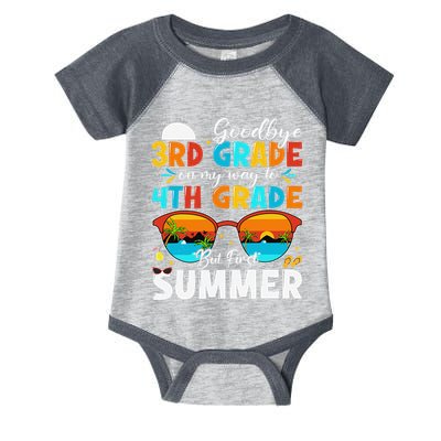 Goodbye 3rd Grade Graduation To 4th Grade Hello Summer Infant Baby Jersey Bodysuit