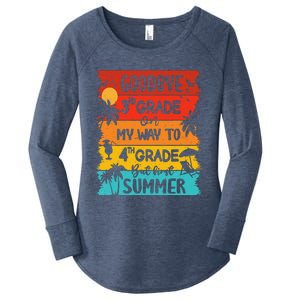 Goodbye 3rd Grade Hello Summer Last Day Of School Graduation Women's Perfect Tri Tunic Long Sleeve Shirt