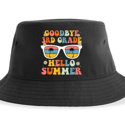 Goodbye 3rd Grade Hello Summer Graduation Last Day Of School Sustainable Bucket Hat