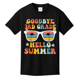 Goodbye 3rd Grade Hello Summer Graduation Last Day Of School Kids T-Shirt