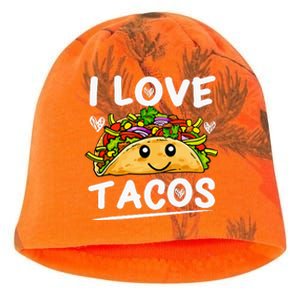 Graphic 365 I Love Tacos Tee Cinco De Mayo Taco Kati - Camo Knit Beanie