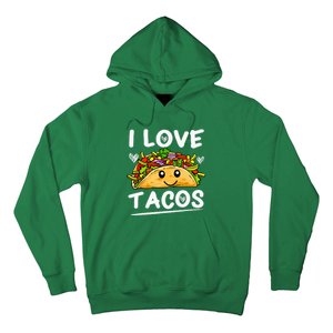 Graphic 365 I Love Tacos Tee Cinco De Mayo Taco Hoodie