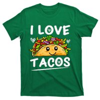 Graphic 365 I Love Tacos Tee Cinco De Mayo Taco T-Shirt