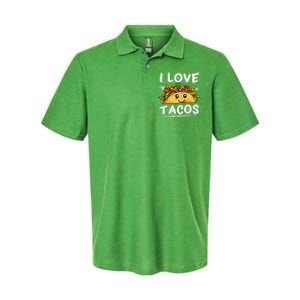 Graphic 365 I Love Tacos Tee Cinco De Mayo Taco Softstyle Adult Sport Polo