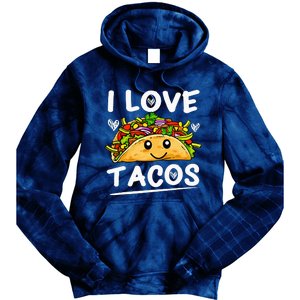 Graphic 365 I Love Tacos Tee Cinco De Mayo Taco Tie Dye Hoodie