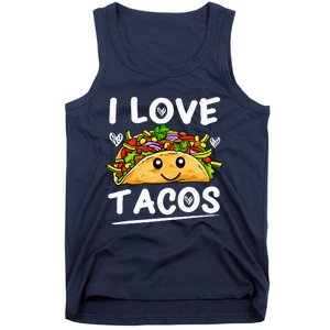 Graphic 365 I Love Tacos Tee Cinco De Mayo Taco Tank Top