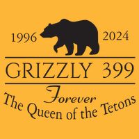 Grizzly 399 In Memory Of Bear Sustainable Knit Beanie
