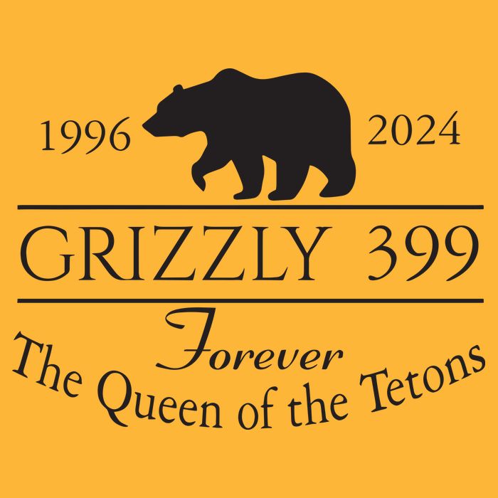 Grizzly 399 In Memory Of Bear Sustainable Knit Beanie