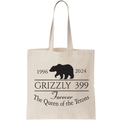 Grizzly 399 In Memory Of Bear Bag