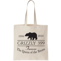 Grizzly 399 In Memory Of Bear Bag