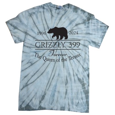 Grizzly 399 In Memory Of Bear Tie-Dye T-Shirt