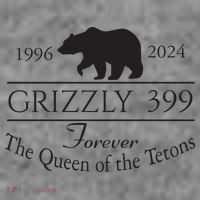 Grizzly 399 In Memory Of Bear Toddler Sweatshirt